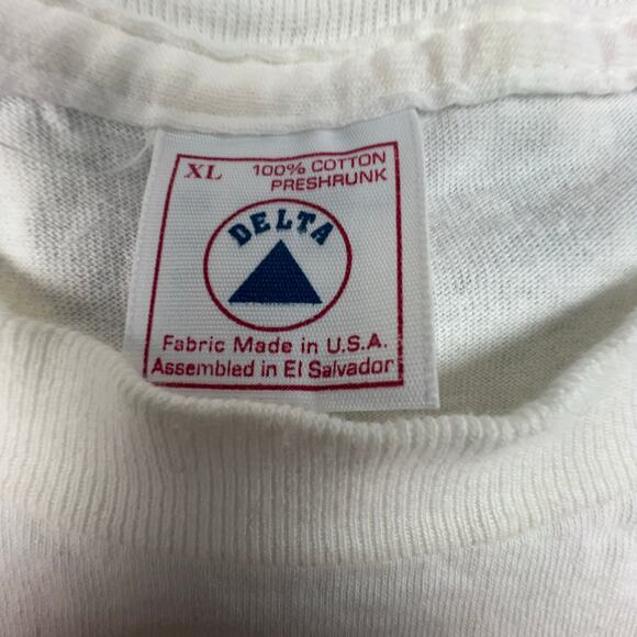 Vintage Grandpa Tee XL Delta 90s Christian Verse Shirt USA Made Funny - Picture 10 of 11